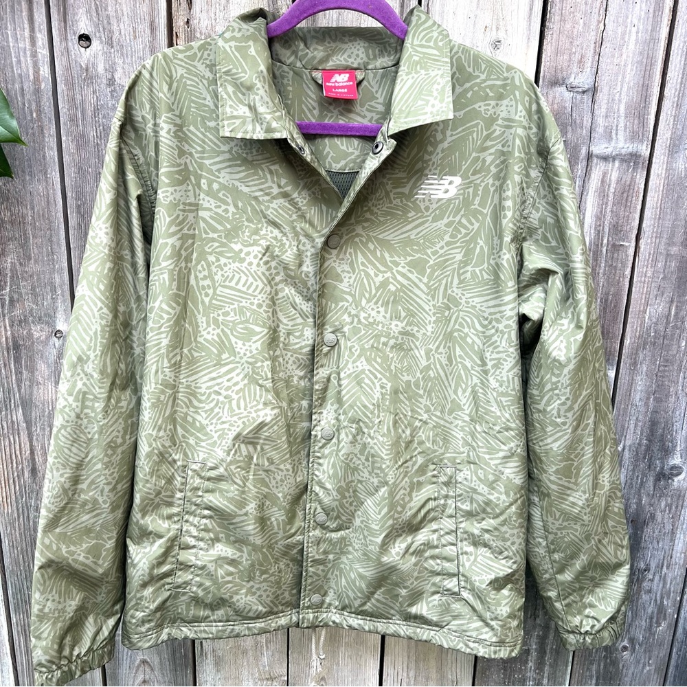 New Balance Snap Button Nylon Jacket - image 2